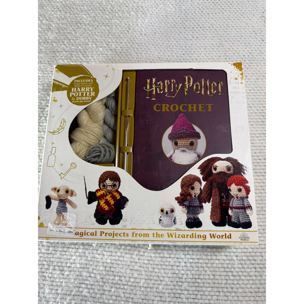 Harry Potter Crochet Kit Magical Projects Wizarding World Lucy Collin New